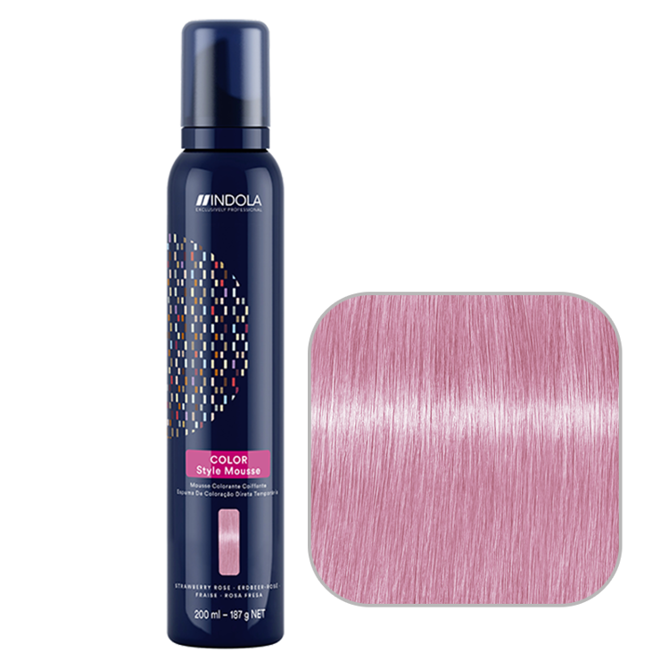 Фотографија од Color Style Mousse STRAWBERRY ROSE 200ml